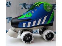 Patins complets "Initiation" & platines Reno "Alu R1" + roues RENO - ROLL LINE - AZEMAD