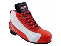 Chaussures Millénim PLUS 3 - coloris blanc & rouge