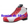 Chaussures Millénim PLUS 3 - coloris blanc & rouge