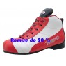 Chaussures Millénim PLUS 3 - coloris blanc & rouge