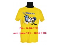 Tee shirt Reno jaune 