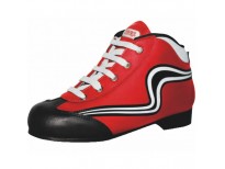 Chaussures Initiation - coloris rouge et blanc