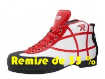 Chaussures Reno "Asbury" - coloris : blanc & rouge - T 41 et T 47