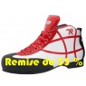 Chaussures Reno "Asbury" - coloris : blanc & rouge - T 41 et T 47