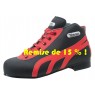 Chaussures Reno modèle "Amateur" noir & rouge