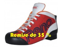 Chaussures Reno ODDITEX - coloris : rouge & marine - T 40