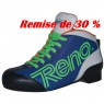 Chaussures Reno ODDITEX - coloris : bleu royal & vert fluo