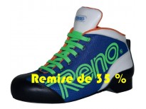Chaussures Reno ODDITEX - coloris : bleu royal & vert fluo - T 46