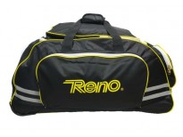 Sac Reno gardien souple à roulettes noir et jaune