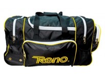 Sac joueur Reno souple &agrave; roulettes noir & jaune