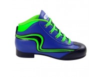 Chaussures Reno "Initiation" - coloris : bleu & vert fluo