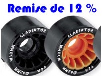 Jeu de 8 roues roll line Gladiator