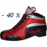 Chaussures Reno "FALCON" - coloris : rouge & noir & argent