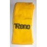 Chaussettes Reno jaunes & logo noir