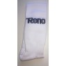 Chaussettes Reno blanches & logo noir