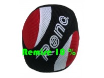 Genouillères Reno Tex - coloris : rouge & noir & blanc