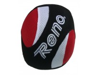 Genouill&egrave;res Reno Tex - coloris : rouge & noir & blanc