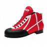 Chaussures "Initiation" - coloris rouge & liseré blanc