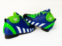 Chaussures "Initiation" - coloris bleu & vert & blanc (Collection 2023)
