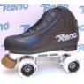 Patins complets "ODDITY" - coloris noir - platines MISTRAL