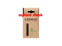 Paire de lacets Azemad noirs